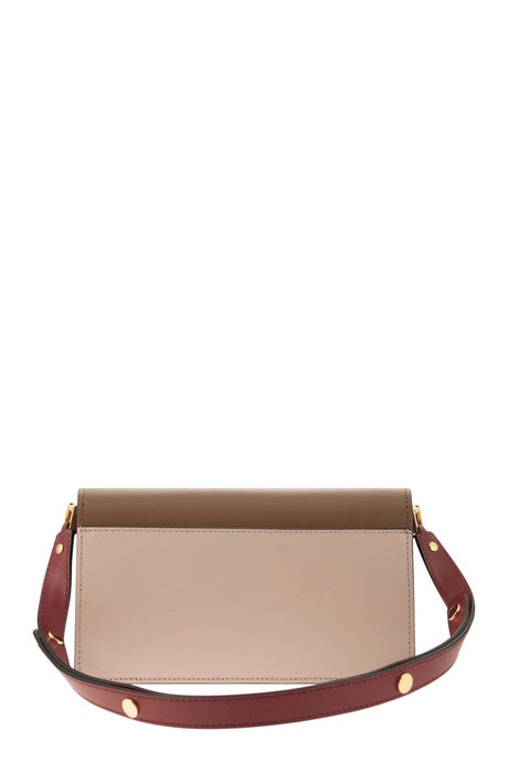 MARNI Elegant Pink Leather Handbag for Women, Perfect for Everyday Looks