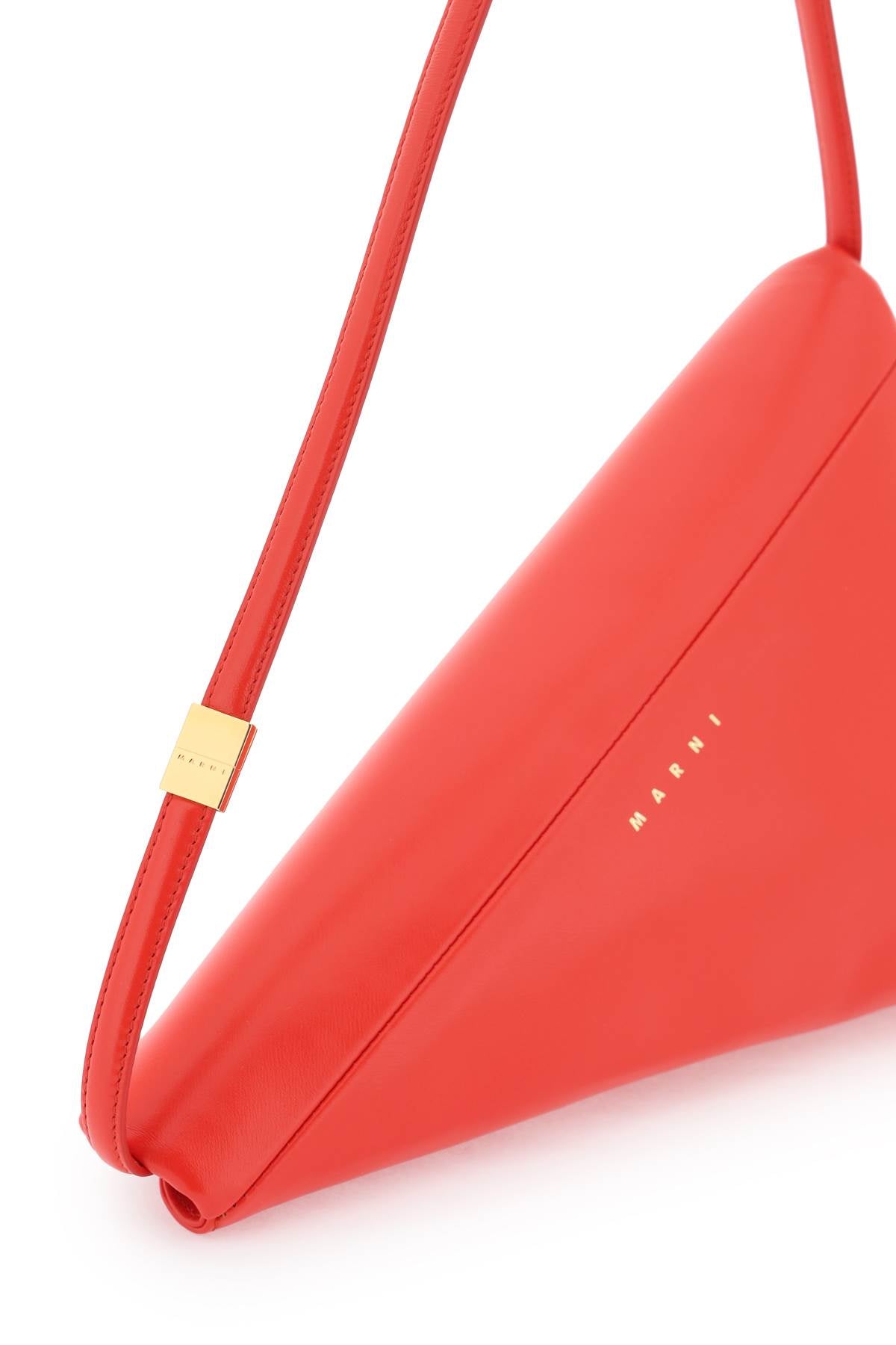 华丽红色桑普拉斯三角手提包-FW23系列