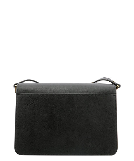 MARNI Sophisticated Black Leather Shoulder Bag for Women