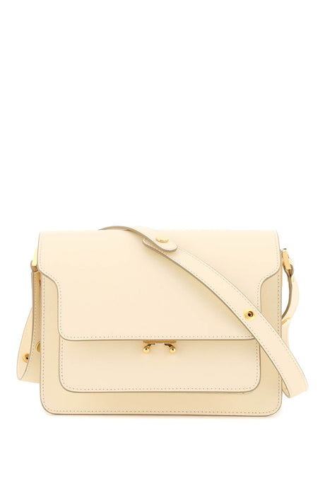 Saffiano Leather Crossbody Bag for Women - White - SS24 Collection