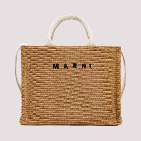 MARNI Stylish Raffia Tote Bag for Women - SS24 Collection
