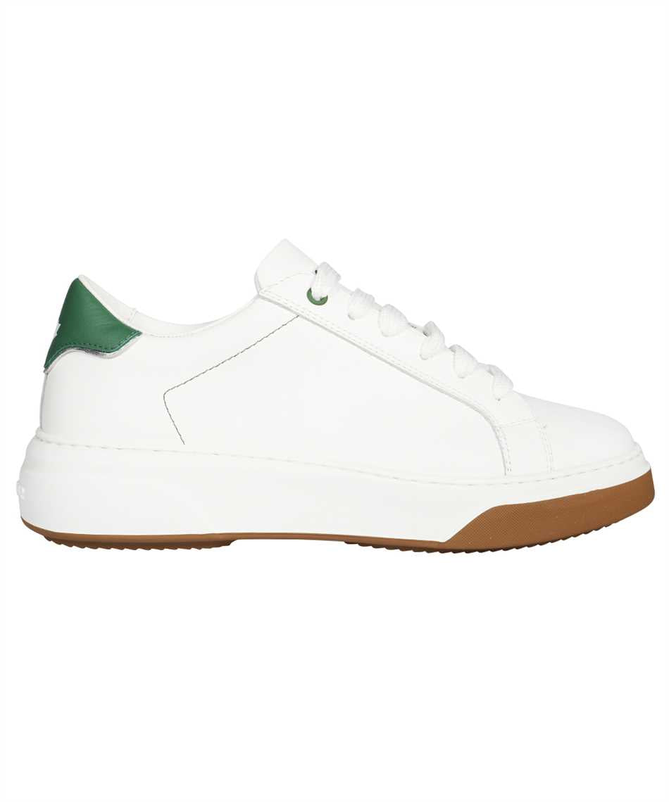 DSQUARED2 Men's White Low-Top Sneakers for SS23