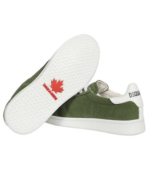 DSQUARED2 Green Low-Top Sneaker for Men