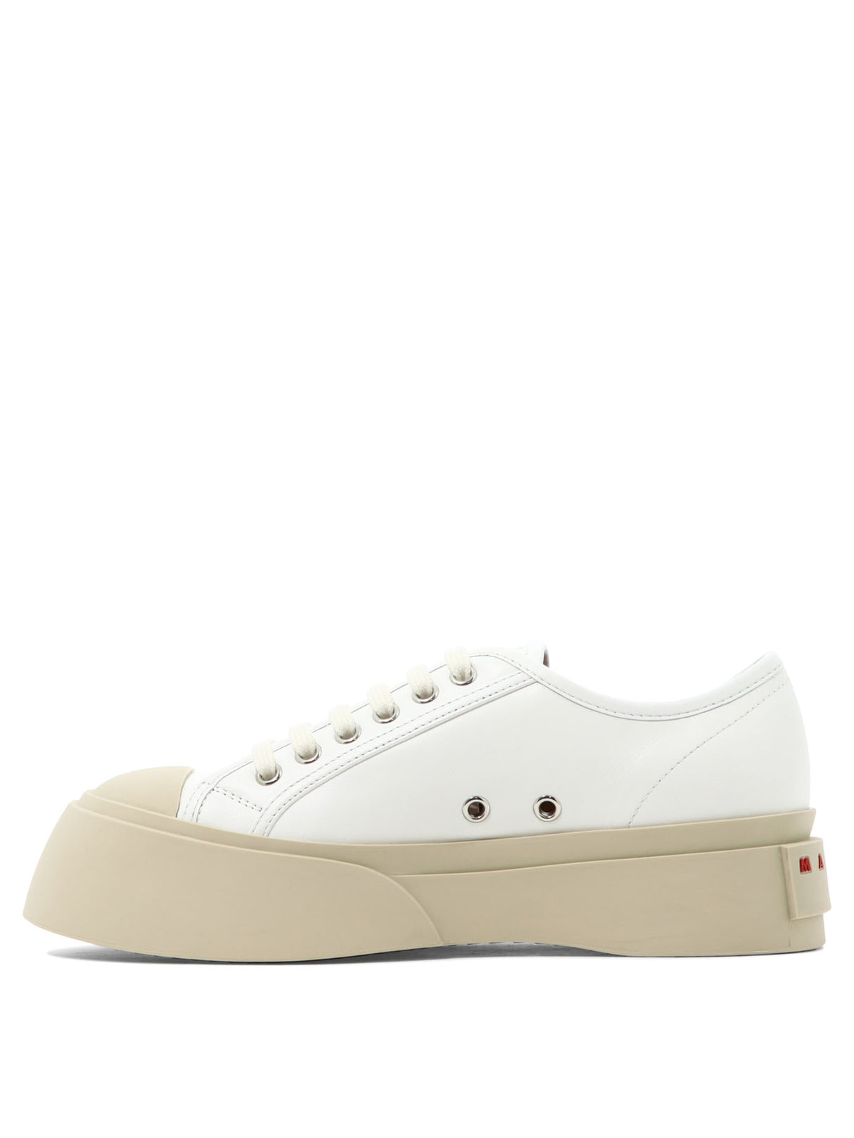 MARNI White Leather Sneakers for Women - FW24 Collection