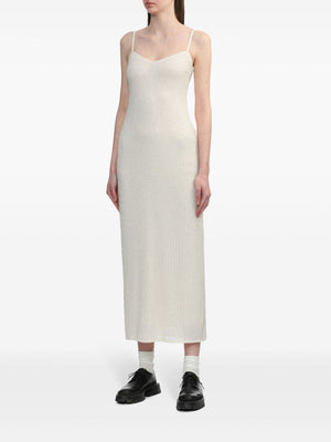SELF-PORTRAIT Natural Straps Dress with Silver Detail for Women
