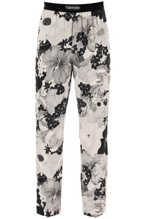 TOM FORD Floral Silk Pajama Pants for Men