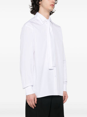 PRADA Black Cotton Short Sleeve Shirt for Men | SS24 Collection