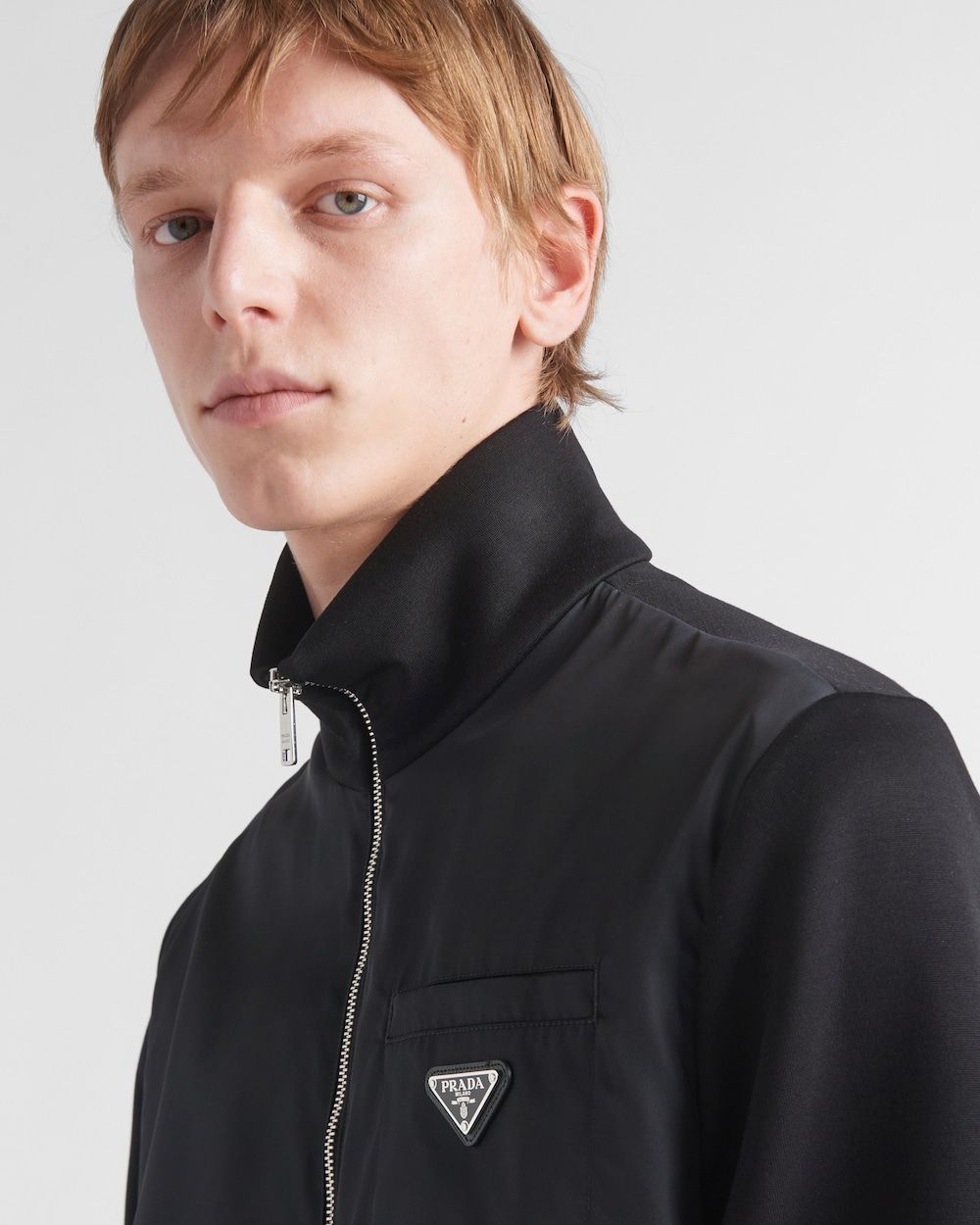 Áo khoác sweatshirt BloUSON đôi cho nam giới màu Nero - Bộ sưu tập mùa xuân/hè 2024