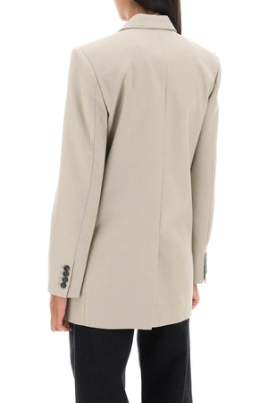 ISABEL MARANT Classic Grey Double-Breasted Wool Jacket for Women