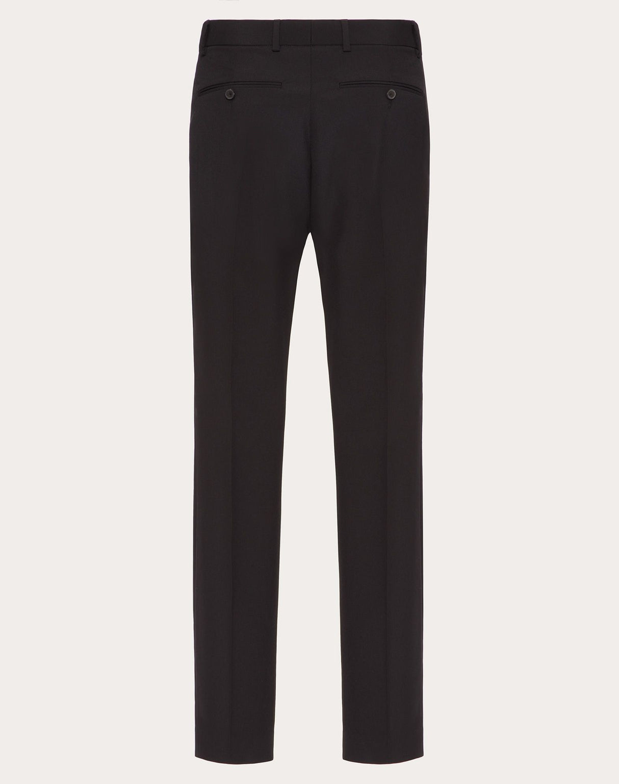 Sophisticated Slim Trousers in Classic Black for Men