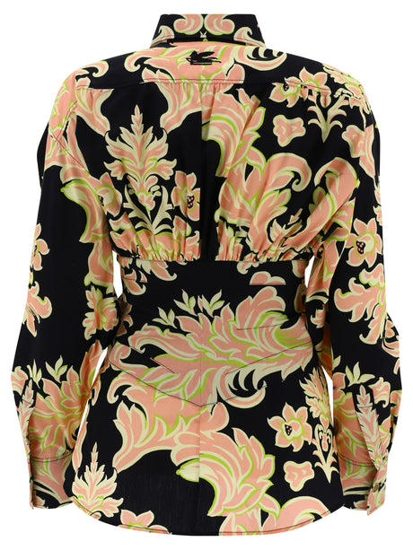 ETRO Stylish Printed Shirt for Women in Black - SS24