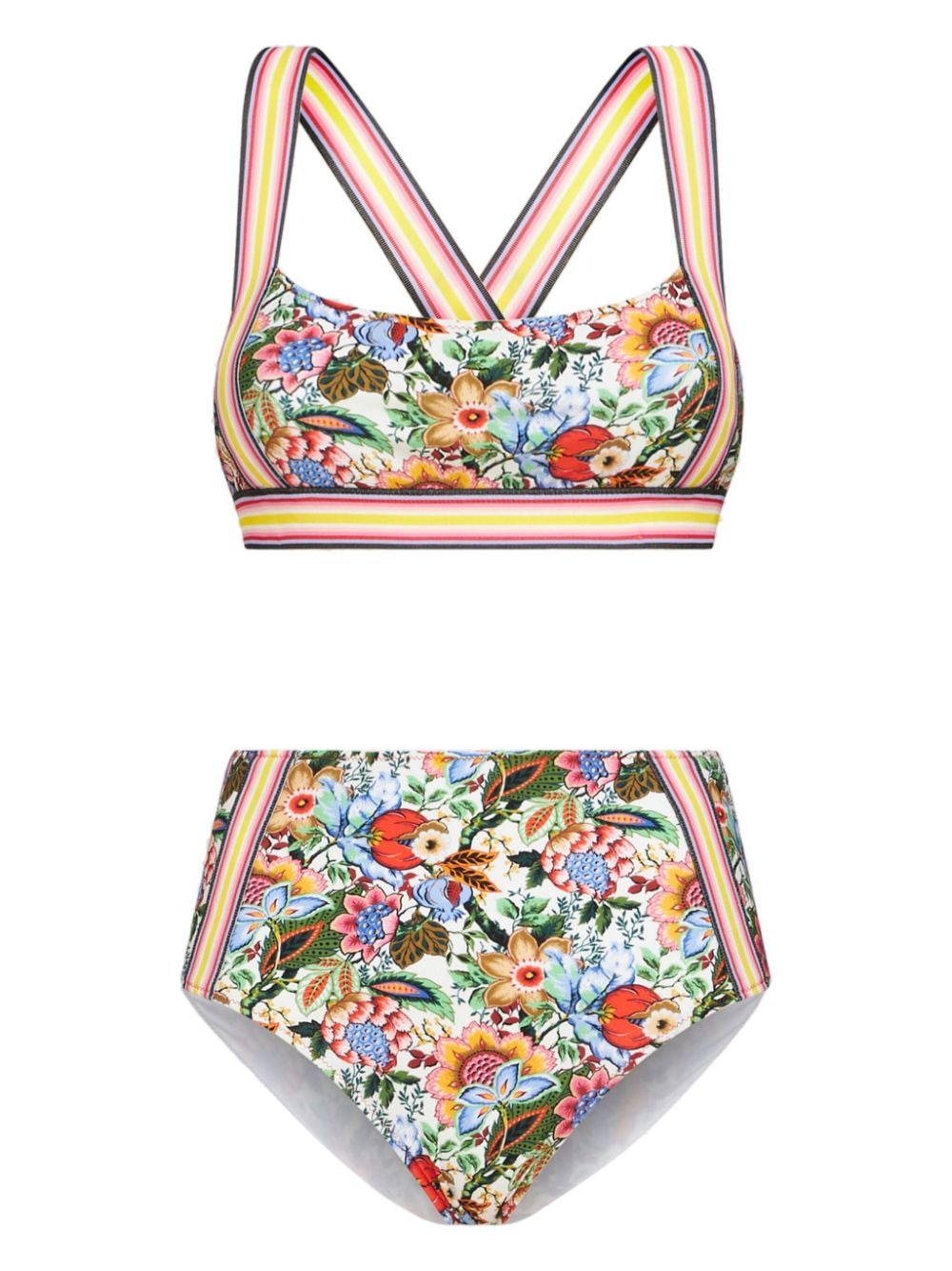 ETRO Multicolor Flora Bikini Set for Women | SS24 Collection