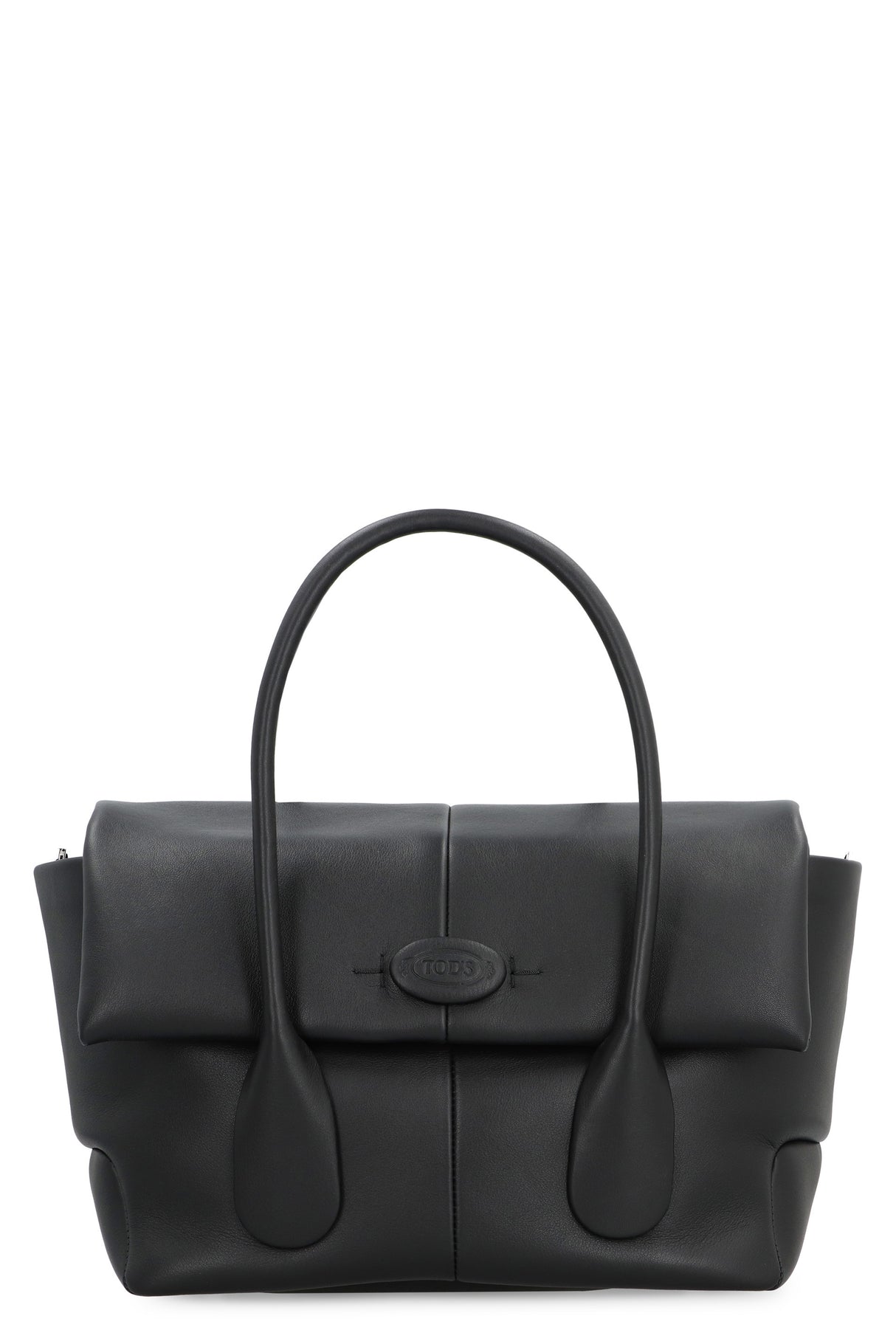 新款：優雅黑色雙面女士手提包