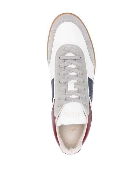 TOD'S White Suede Sneakers for Men - Spring/Summer 2024 Collection