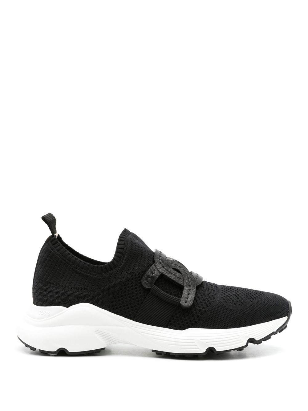 Women's Black Chain-Link Sneakers for SS24
