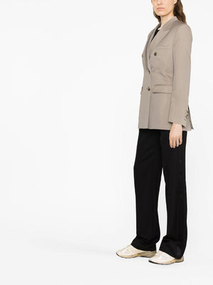 GOLDEN GOOSE Brown Double-Breasted Blazer for Women - SS23 Collection 2024