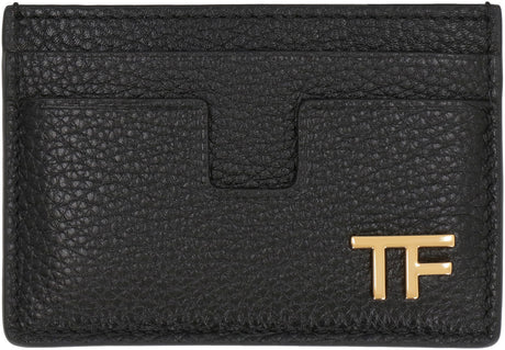 Black Leather Pouch for Men