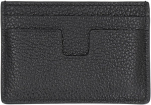 Black Leather Pouch for Men